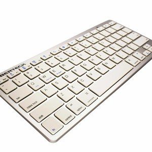 NEW CyberTech Bluetooth Ultra-Thin Keyboard Silver/White